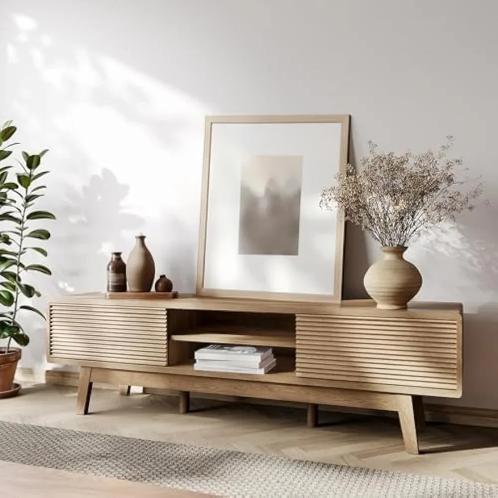 CHARLES Mid-Century Modern TV Console 59"W