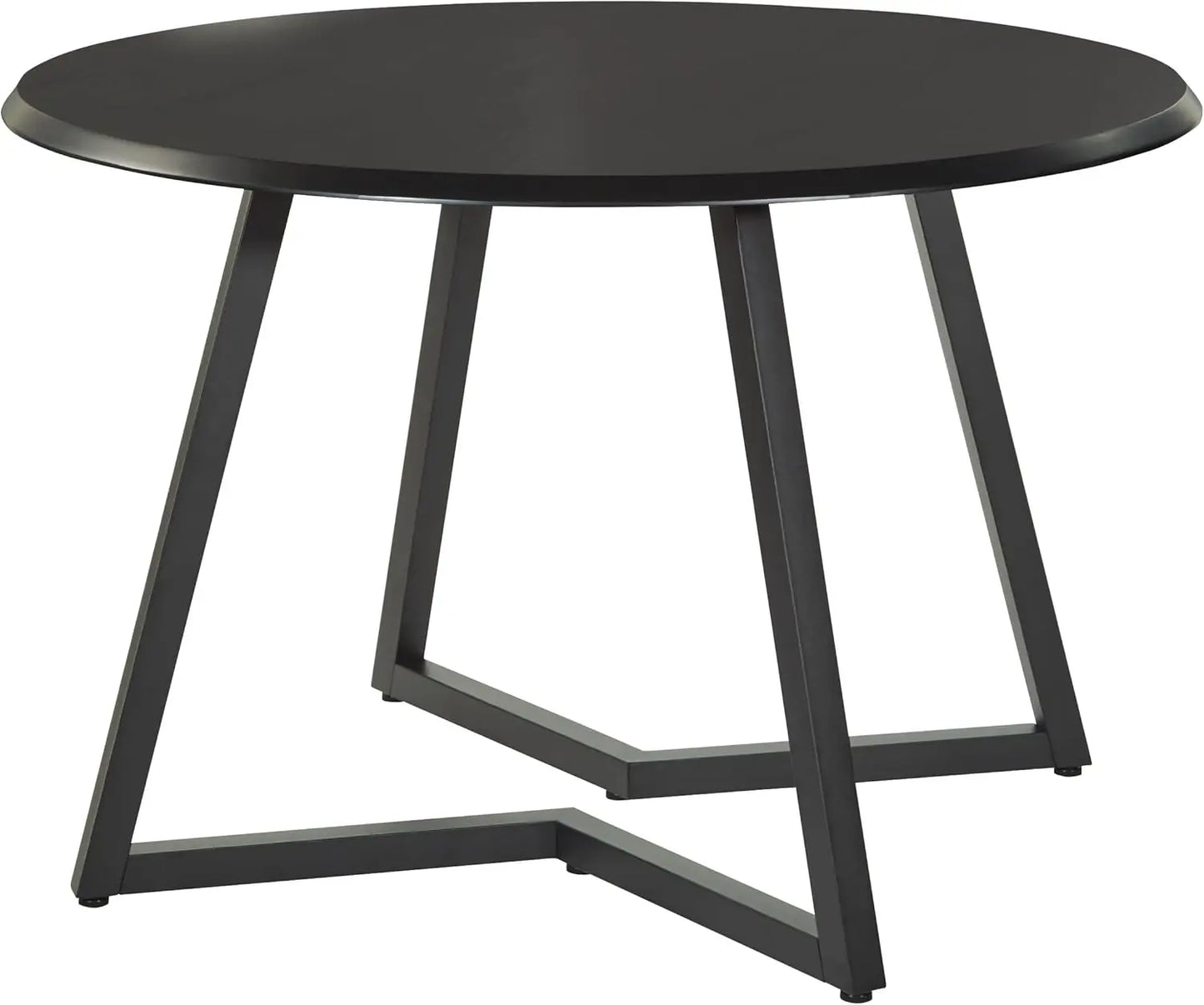 ISABELLA Metro Mid-Century Modern Round Dining Table – 45.5"W