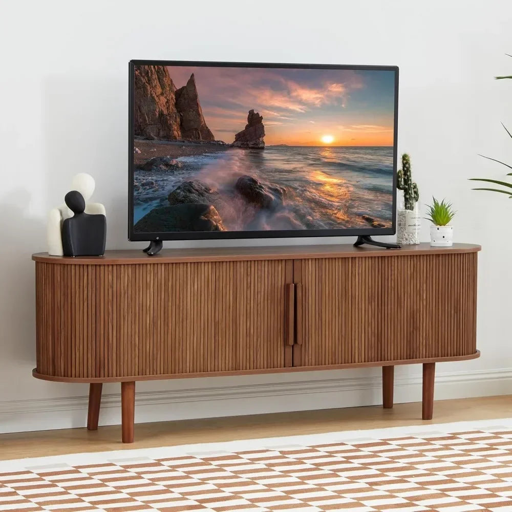 ELI Modern TV Console with Gaming Entertainment Center - 62.99" W