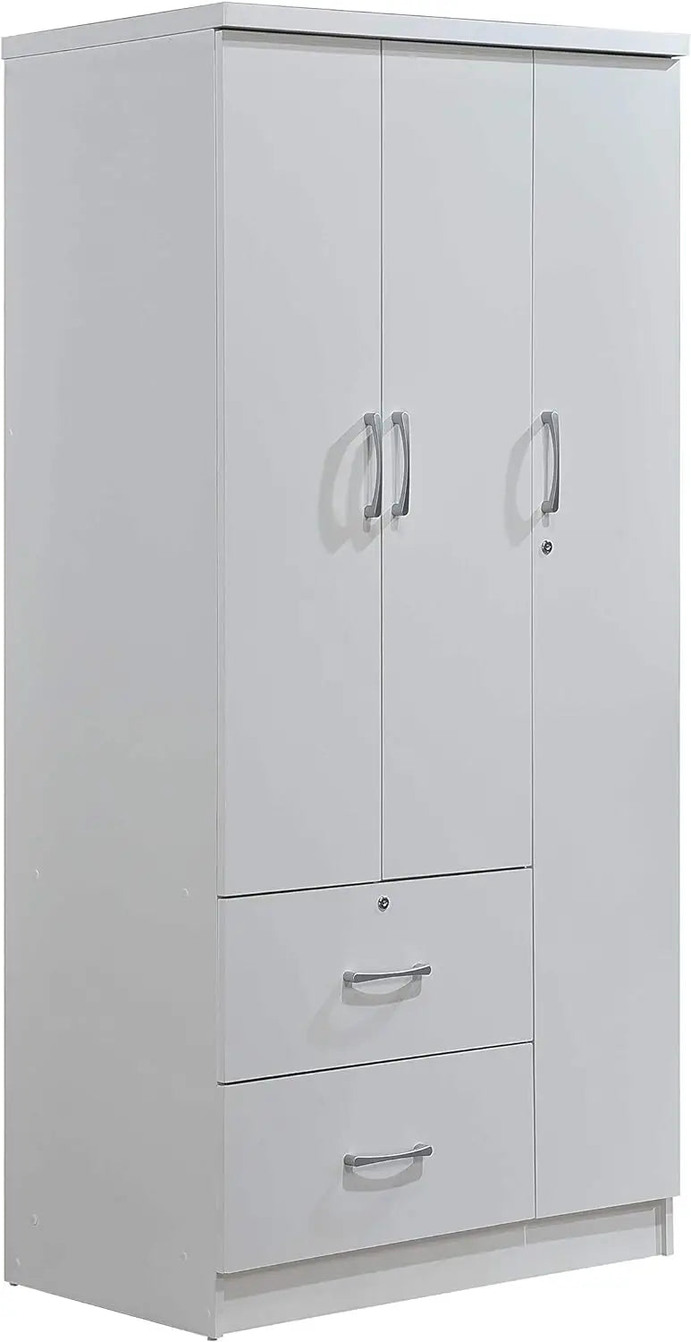 RENATA MetroForm 3-Door Modern Wardrobe Cabinet