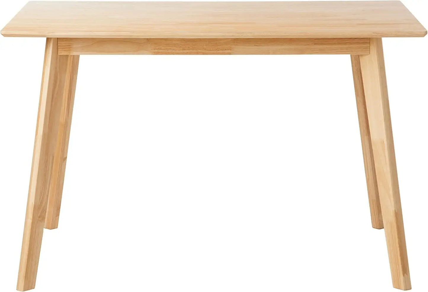 EMILY Mid-Century Modern Solid Wood Dining Table – 47.2"W
