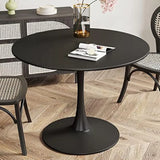 REECE Modern Mid-Century Tulip Round Dining Table - 31.5" D