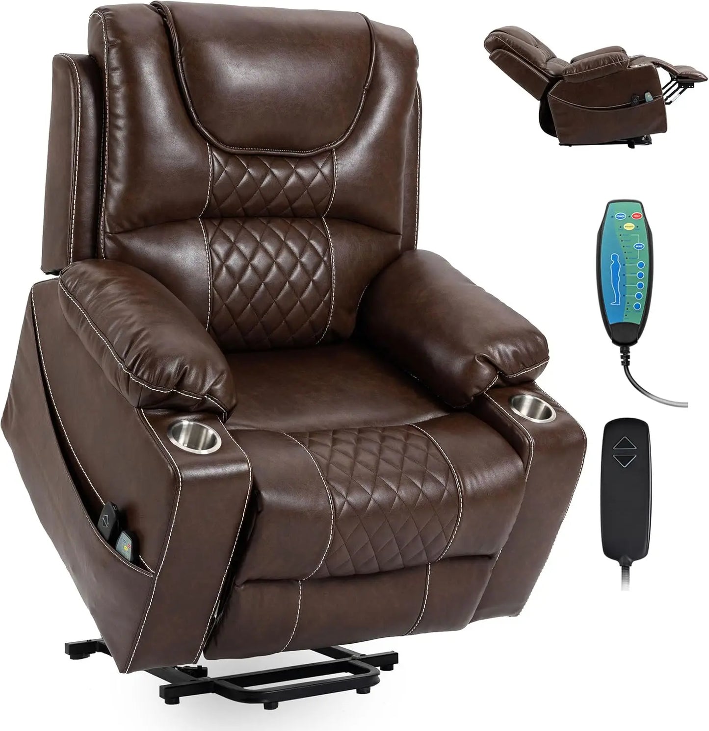 BRODY Minimalist Modern Lift Chair Recliner – 40.5" W