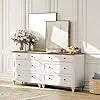 ELAINA Modern Wooden Dresser – 67.8" Wide 6-Drawer Chest for Bedroom & Closet Storage