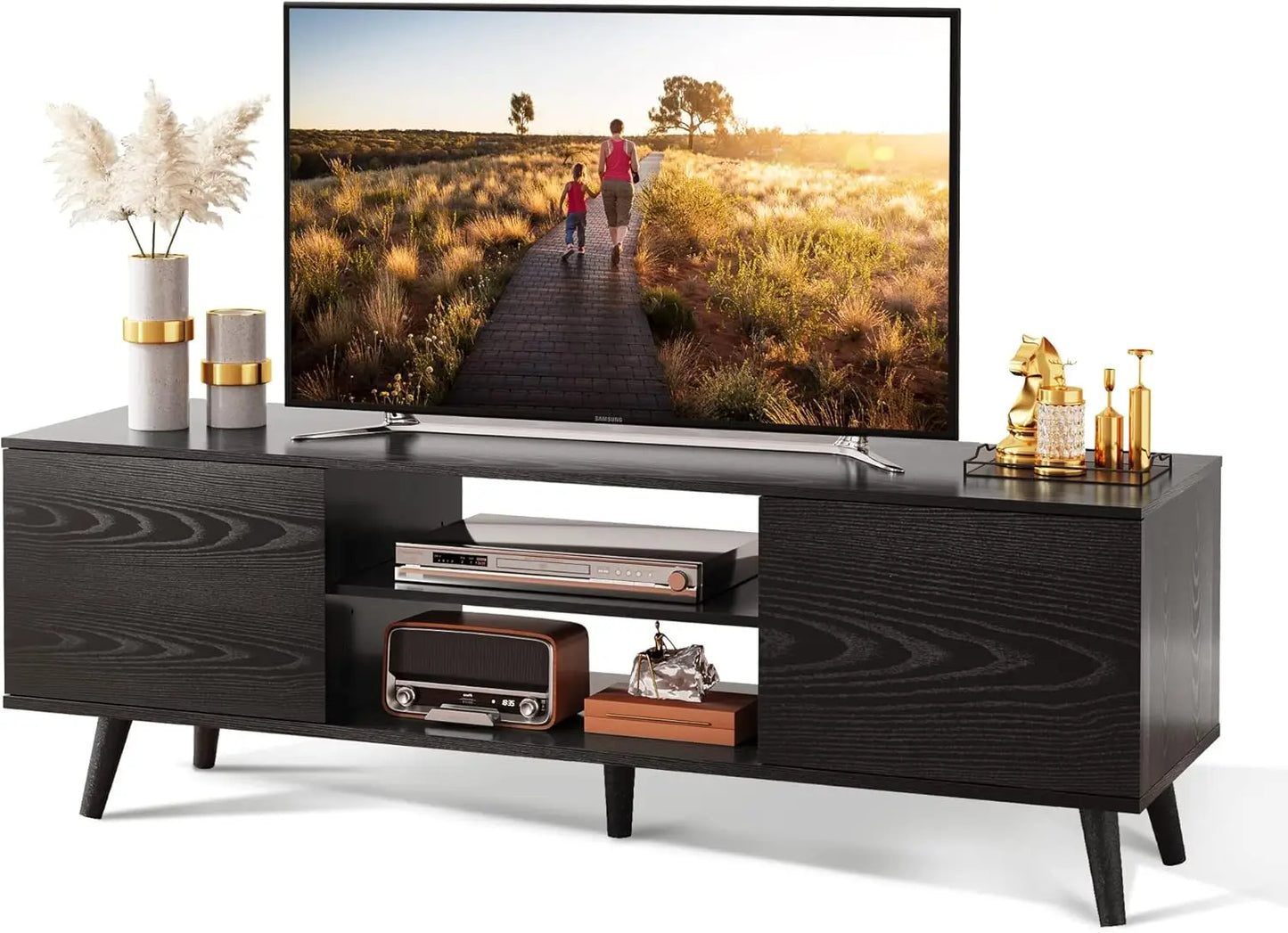 JESSE Drevara Boho Modern TV Console – 53.5" W