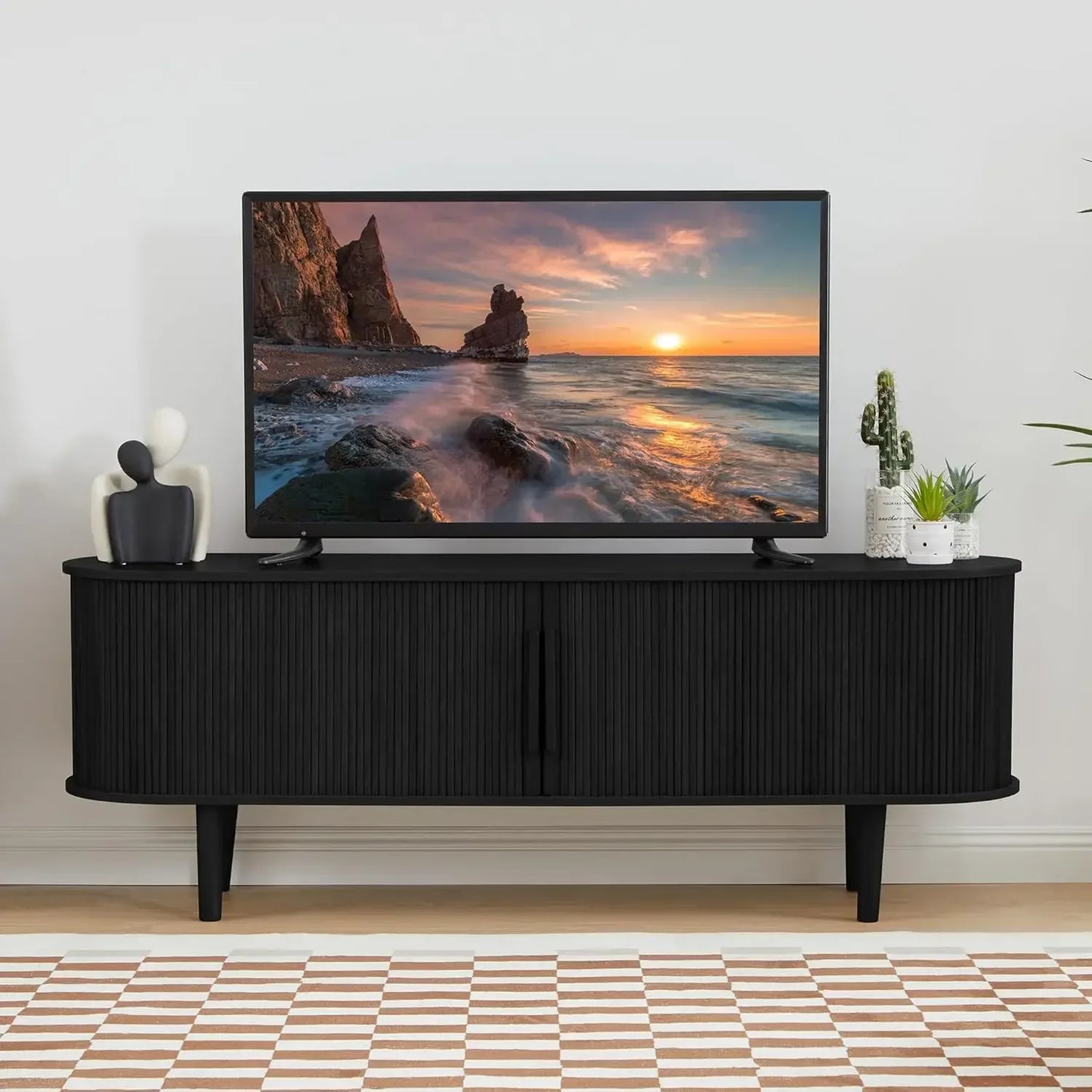 ELI Modern TV Console with Gaming Entertainment Center - 62.99" W