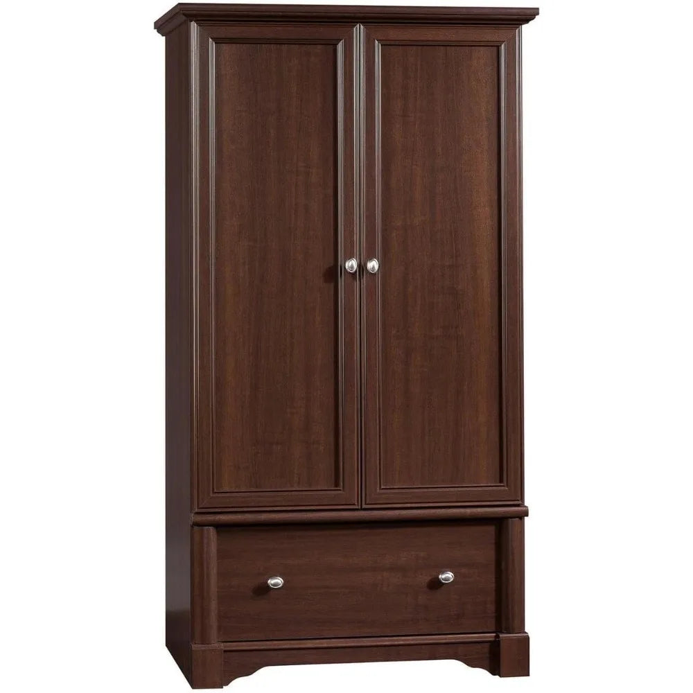 MACIE Cherry Minimalist Modern Armoire Storage Wardrobe
