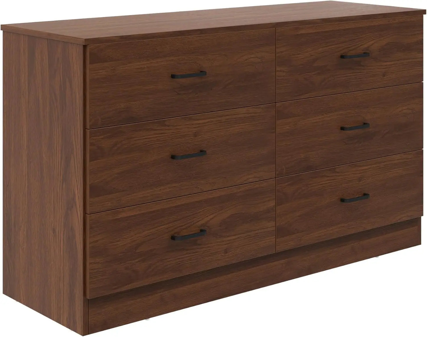 LUCILLE Modern Wood Dresser for Bedroom - 47.24'' Wide, 6 Drawers Storage Cabinet