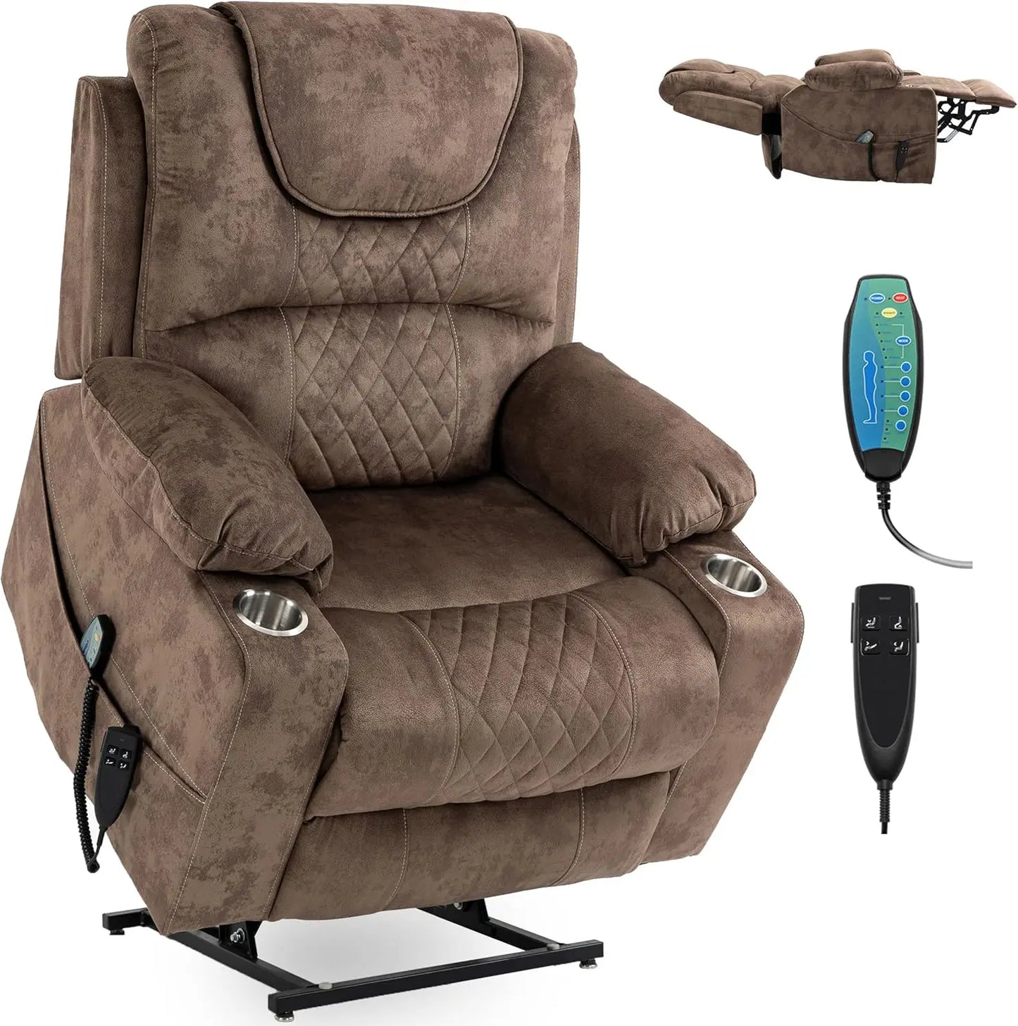 BRODY Minimalist Modern Lift Chair Recliner – 40.5" W
