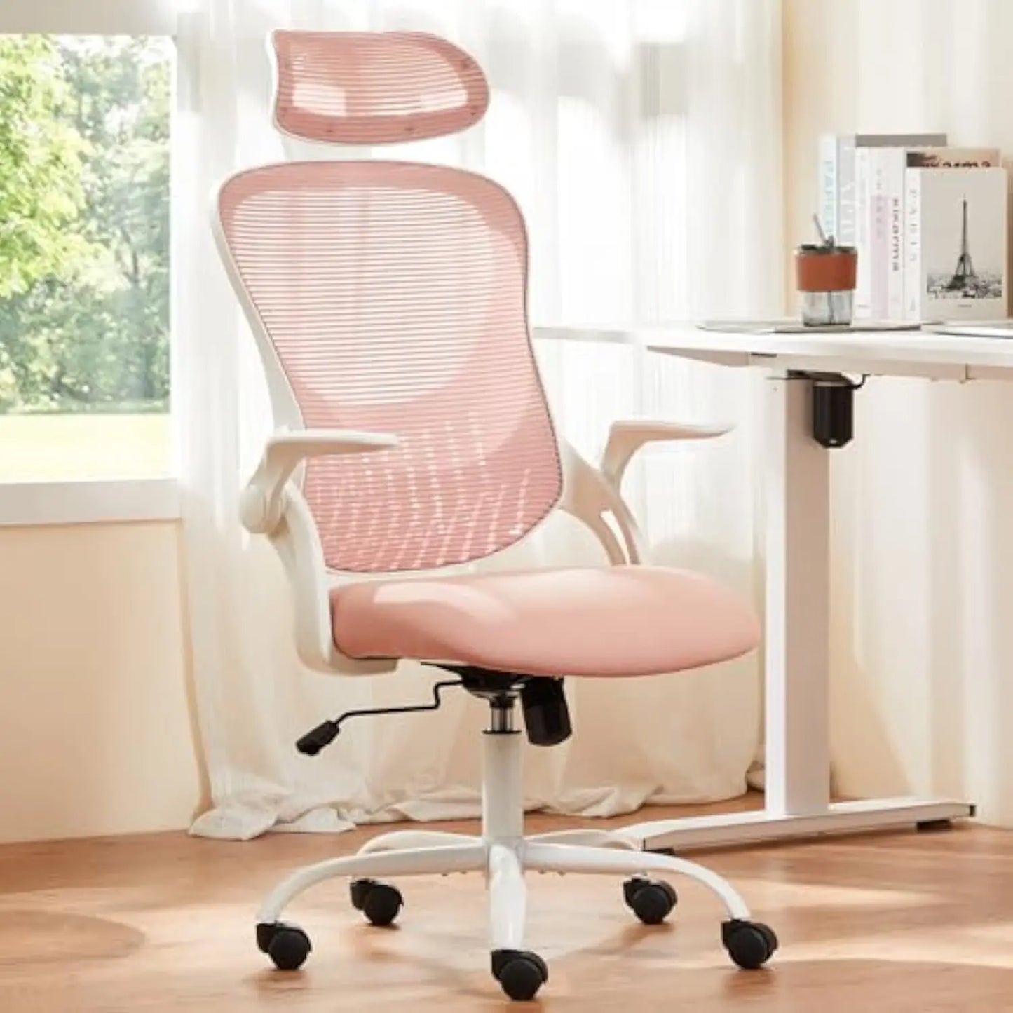 HAITI Ergonomic High Back Mesh Office Chair - Executive Style - 26.7" W