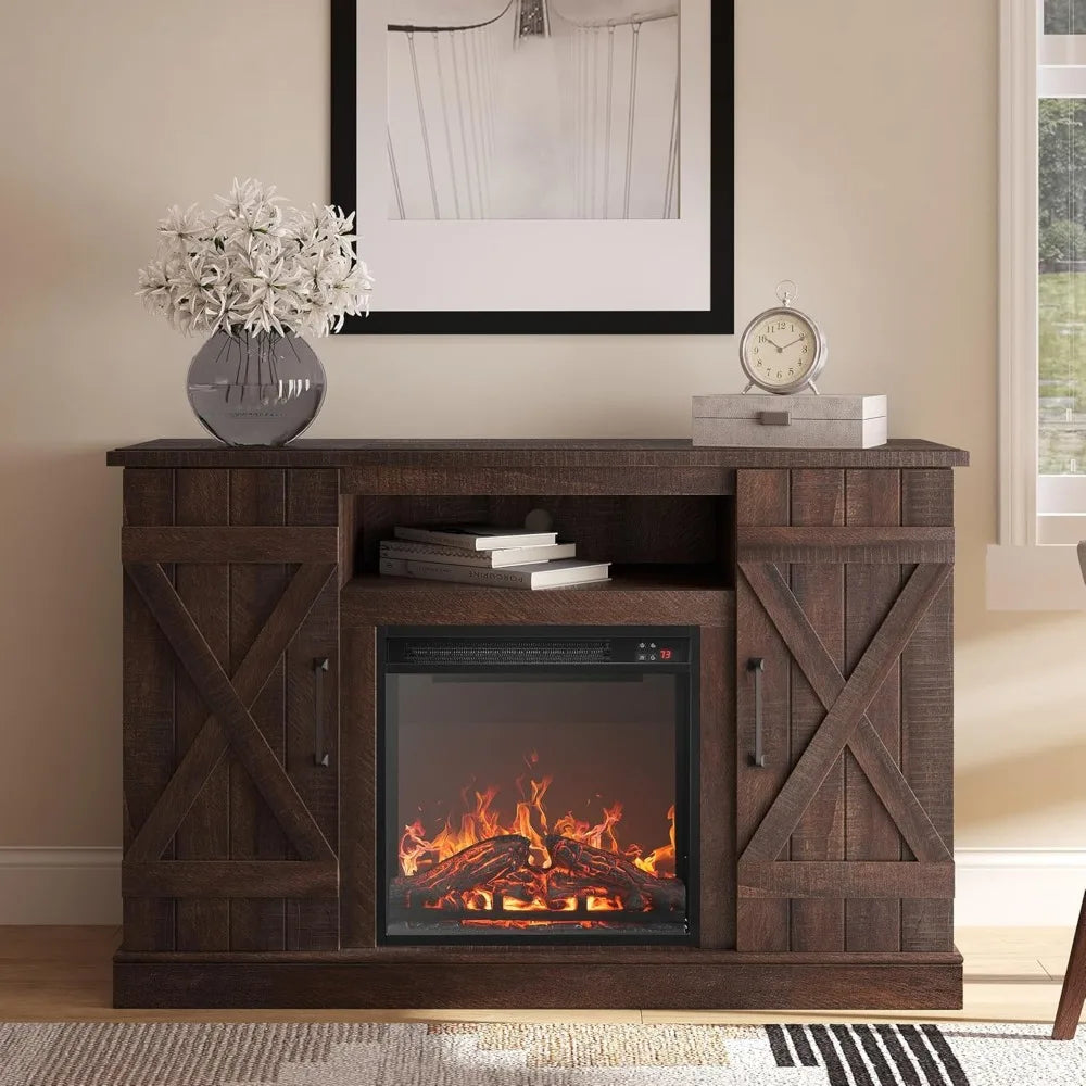 MACKENZIE Modern Farmhouse TV Stand 47"W