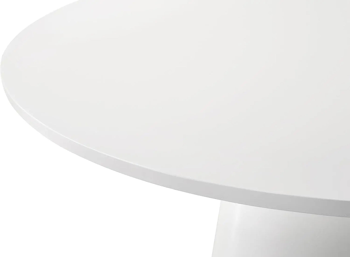 VICTORIA Minimalist Modern Round Dining Table – 59"W
