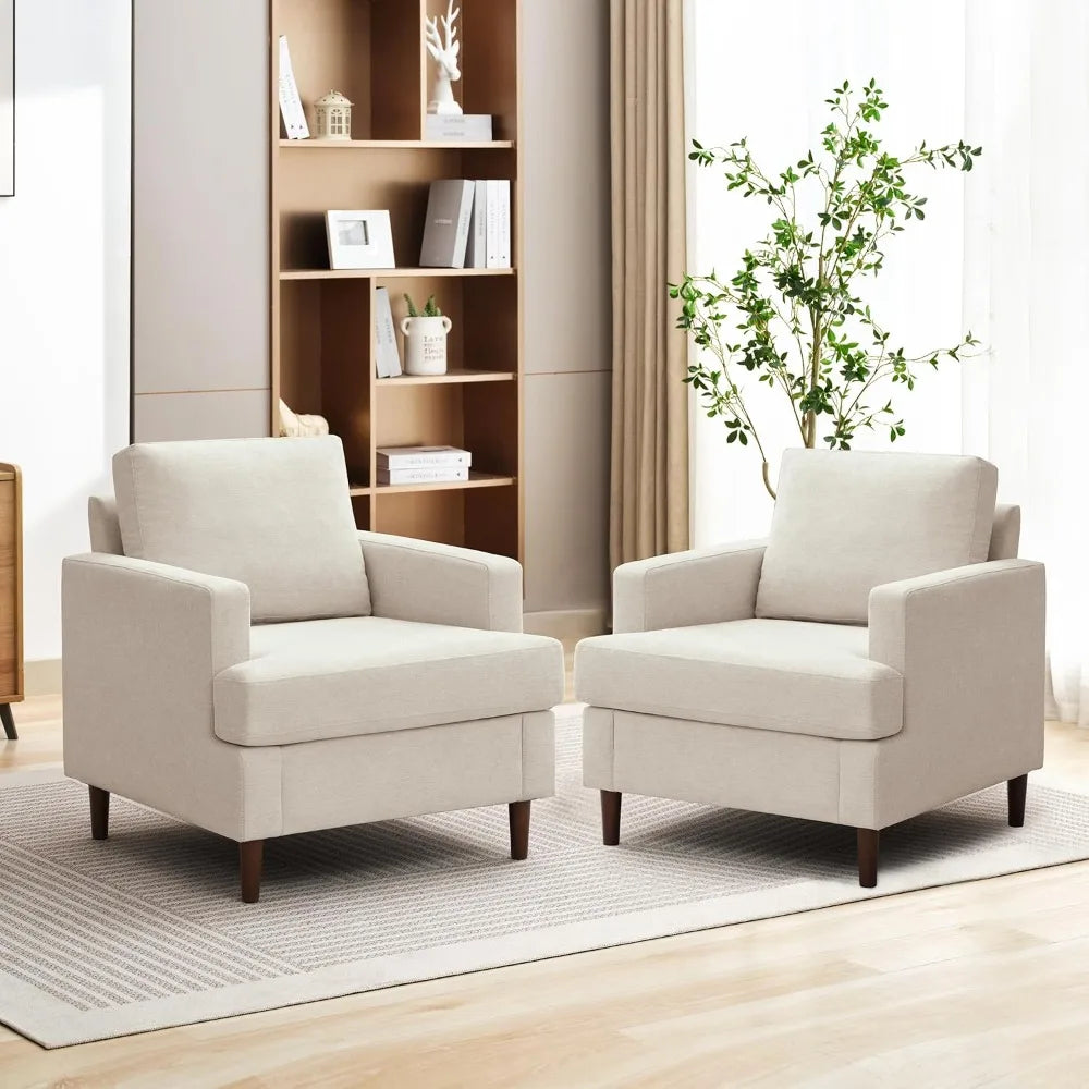 TRINITY Wenlor Mid-Century Modern Accent Armchair -30"W