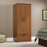 KATE Transitional Modern Wardrobe Cabinet | Bedroom Storage Armoire