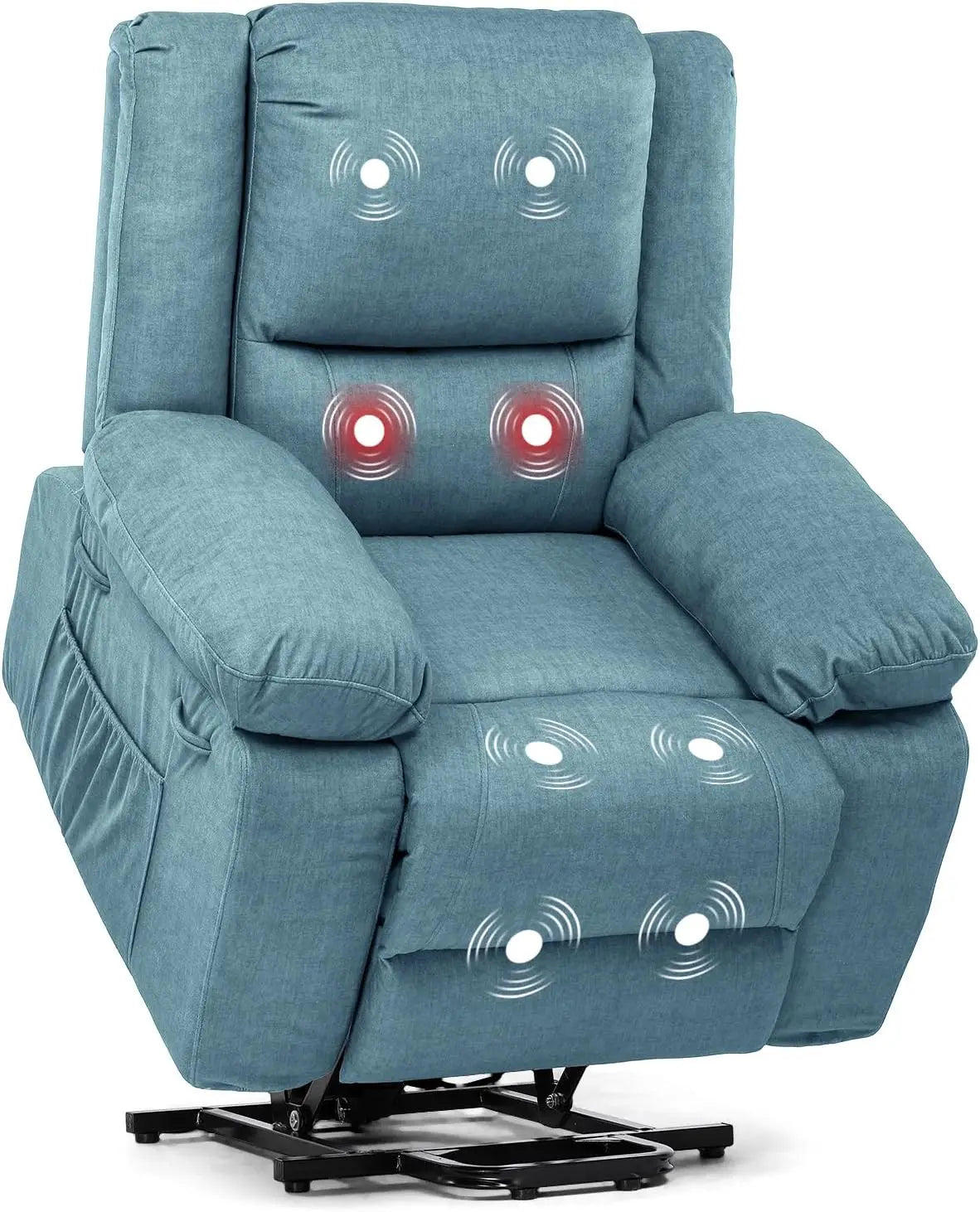 LUIS Power Lift Recliner Chair for Elderly-32.5" W