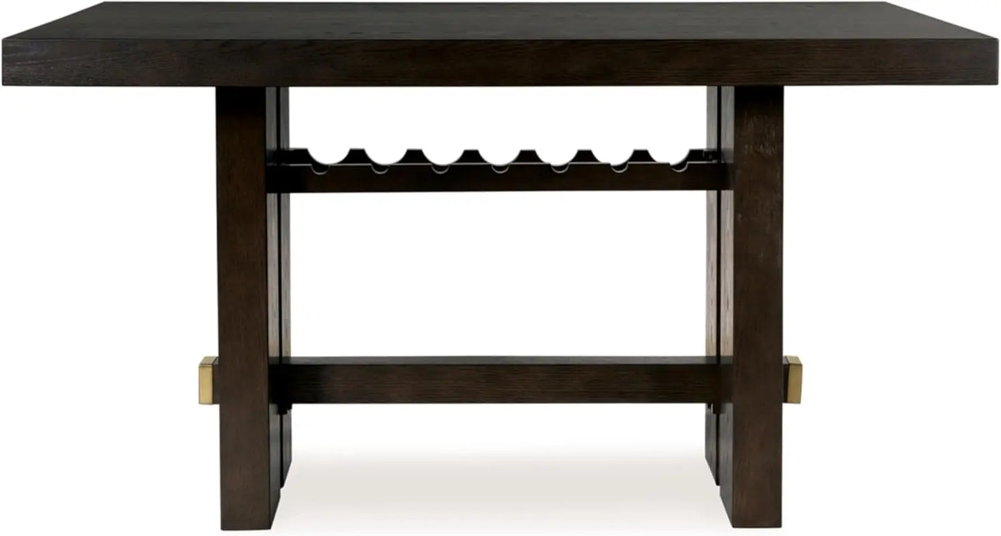 MIA Modern Traditional Rectangle Extension Dining Table – 72" W