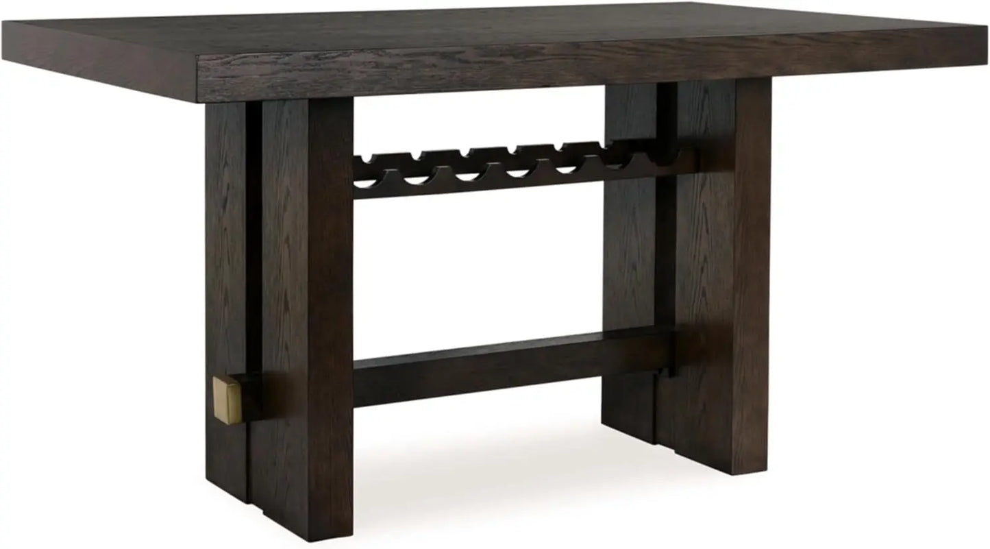 MIA Modern Traditional Rectangle Extension Dining Table – 72" W