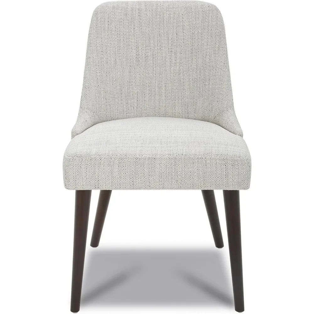 MILA Mid-Century Modern Dining Chairs Upholstered Fabric Accent Chair - 20.5" W