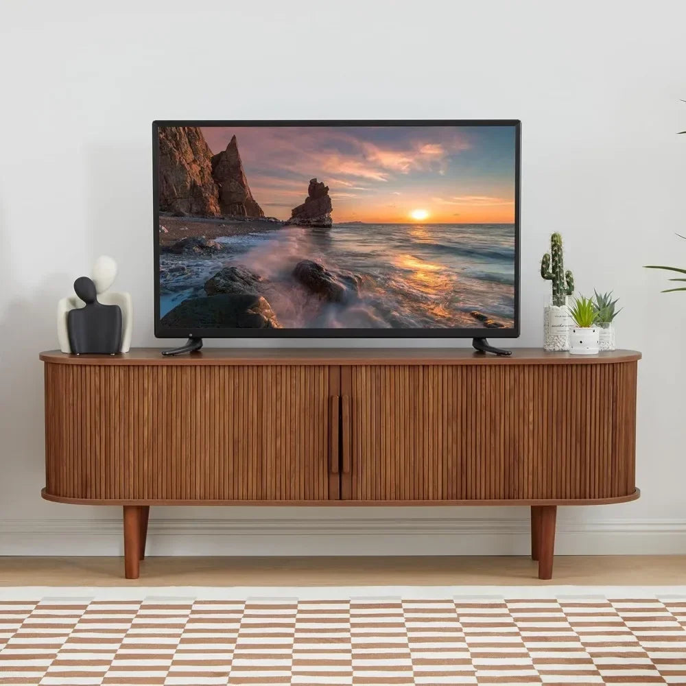 ELI Modern TV Console with Gaming Entertainment Center - 62.99" W