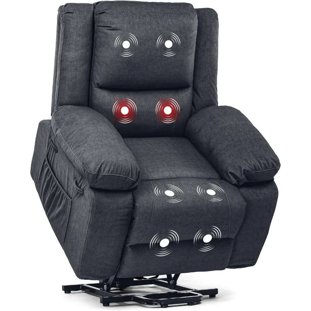 LUIS Power Lift Recliner Chair for Elderly-32.5" W