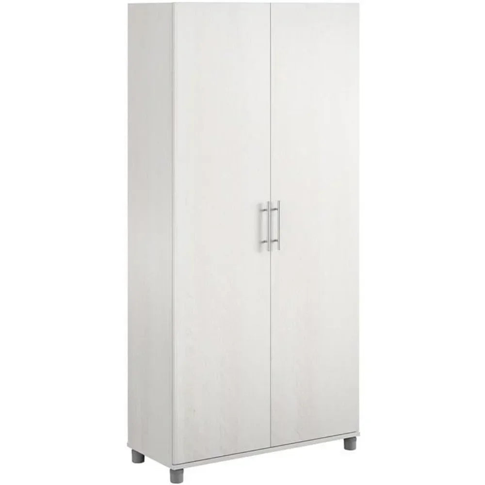 ALAYA Camberly Modern Utility Storage Wardrobe Cabinet - 35.68"W