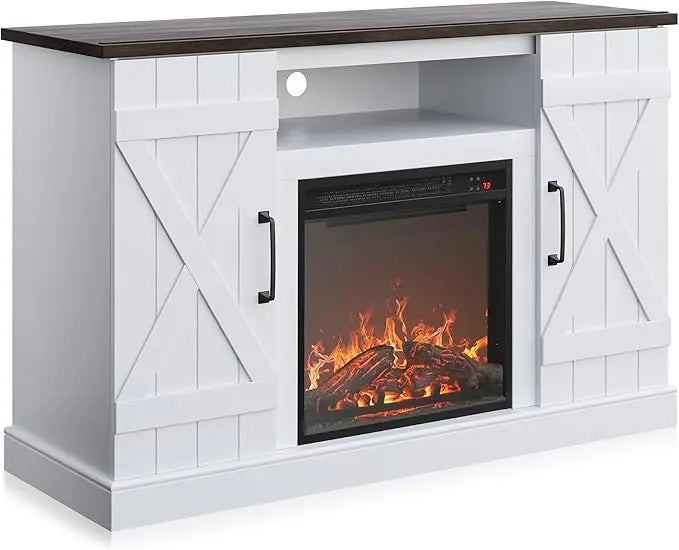 MACKENZIE Modern Farmhouse TV Stand 47"W