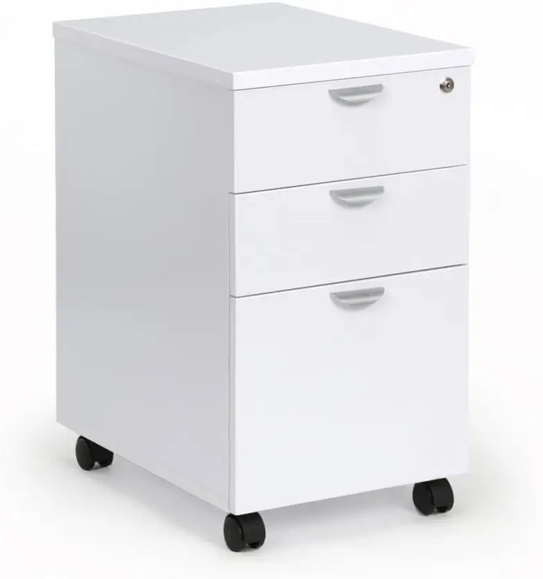 ALEXANDER Contempo Style 3-Drawer Office Filing Cabinet – Pedestal Type – 16" W