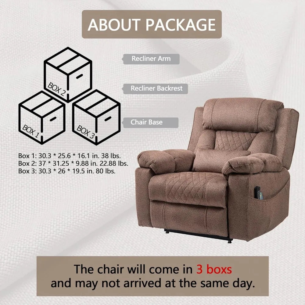 BRODY Minimalist Modern Lift Chair Recliner – 40.5" W
