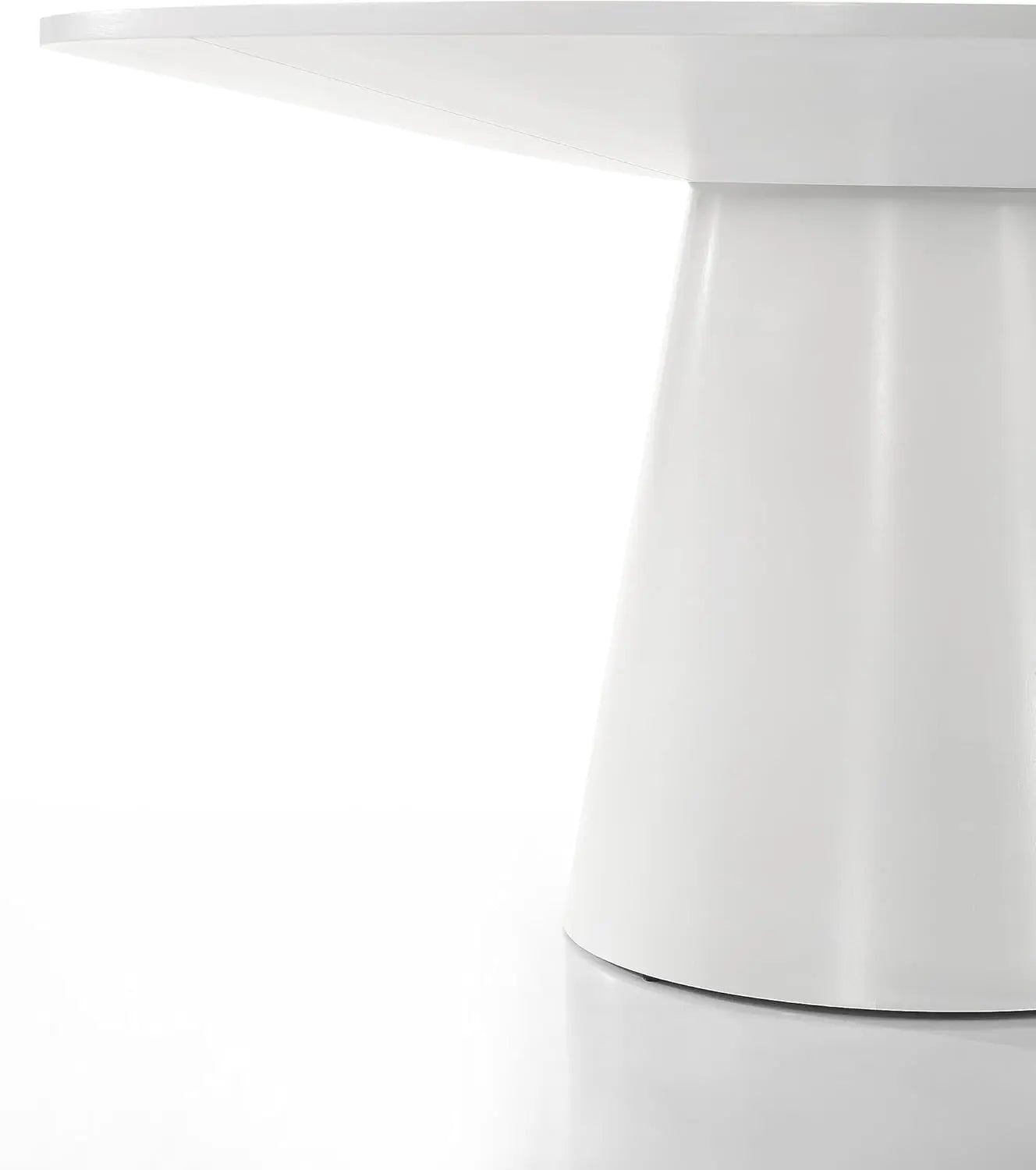 VICTORIA Minimalist Modern Round Dining Table – 59"W