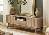 SERENITY Brooklyn Mid-Century Modern TV Stand – 57"W
