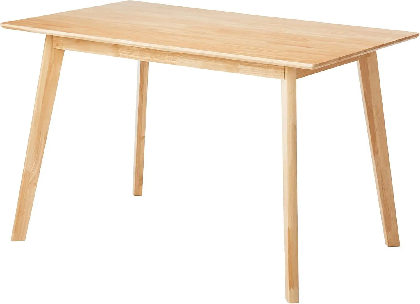 EMILY Mid-Century Modern Solid Wood Dining Table – 47.2"W