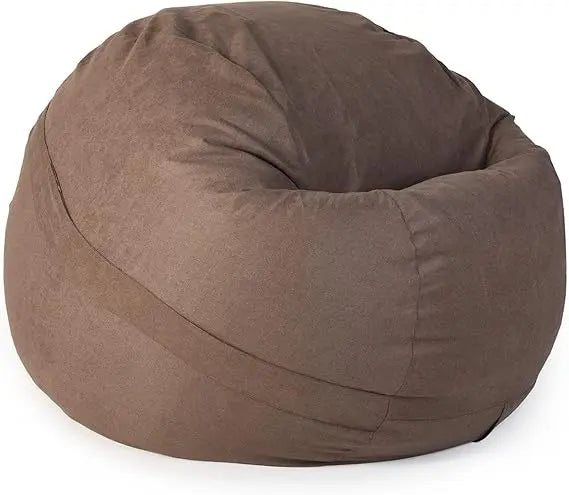 SAIGE LuxeFur 4FT Faux Fur Bean Bag Cover – Plush Lounge Chair Style | 47'' W