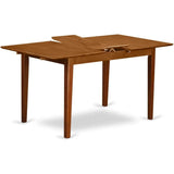 ETHAN Modern Rectangle Wooden Dining Table with Butterfly Leaf - 32"x60" W
