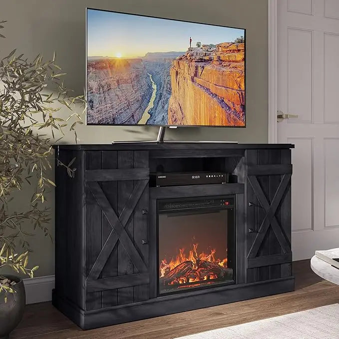 MACKENZIE Modern Farmhouse TV Stand 47"W