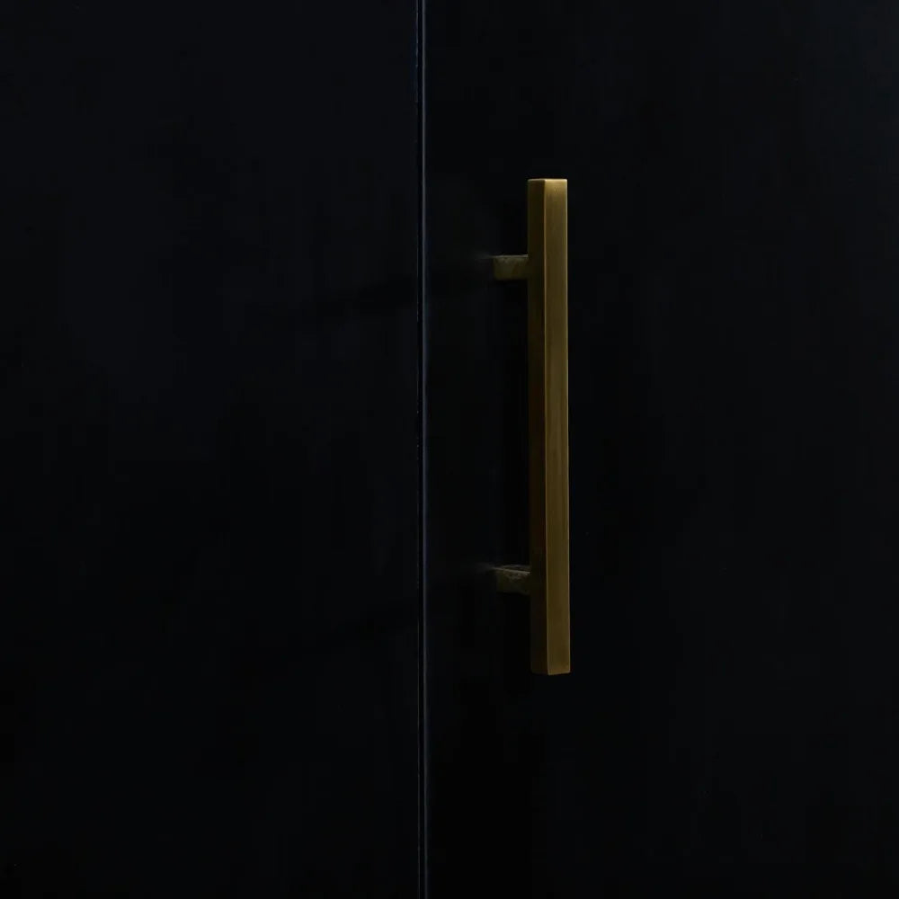 JULIETA Moderno Luxe Armoire Wardrobe Closet with Mirror – Storage Cabinet – 63'' Wide