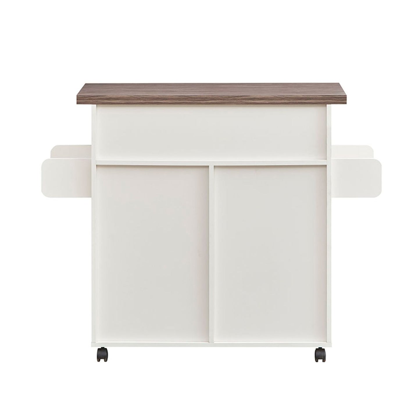 Techni Home deluxe kitchen island cart with water-resistant top