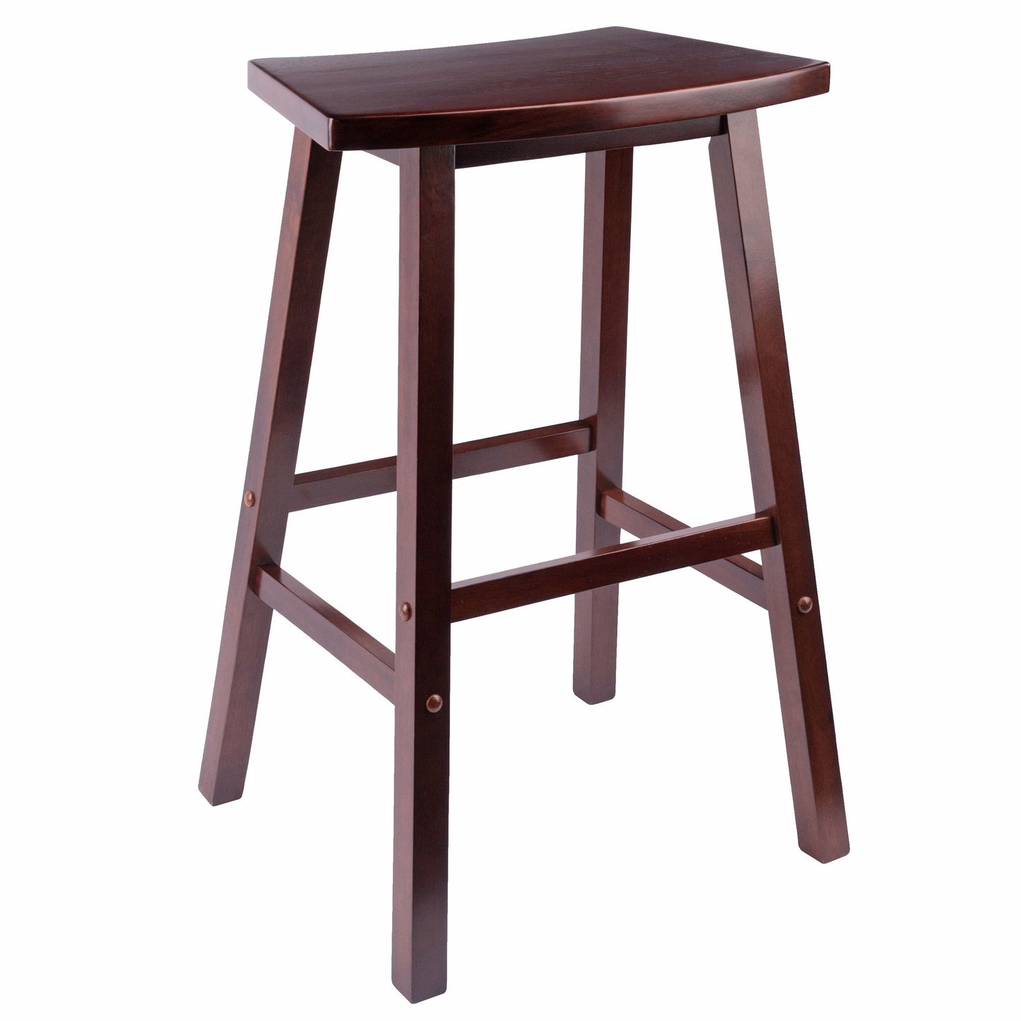 KATASHI Fan Shape Bar Stool – Transitional Style, Bar Stool, 19.6" W