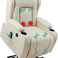 KIMBERLY PU Leather Modern Minimalist Style Lift Recliner Chair - 33" W