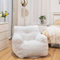 REMINGTON Selorra Tufted Sherpa Bean Bag Chair - Cozy Lounge Style - 34.25"W