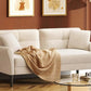 ETHAN Modern Velvet Sofa, 3-Seater Comfy Small Couch for Living Room & Bedroom - 69" 