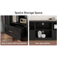 THOMAS Farmhouse TV Stand Modern Entertainment Center with – 70" W