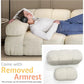 GABRIELA Minimalist Modern L-Shaped Modular Cloud Sofa Bed – Boucle Sectional Couch – 109.9" W