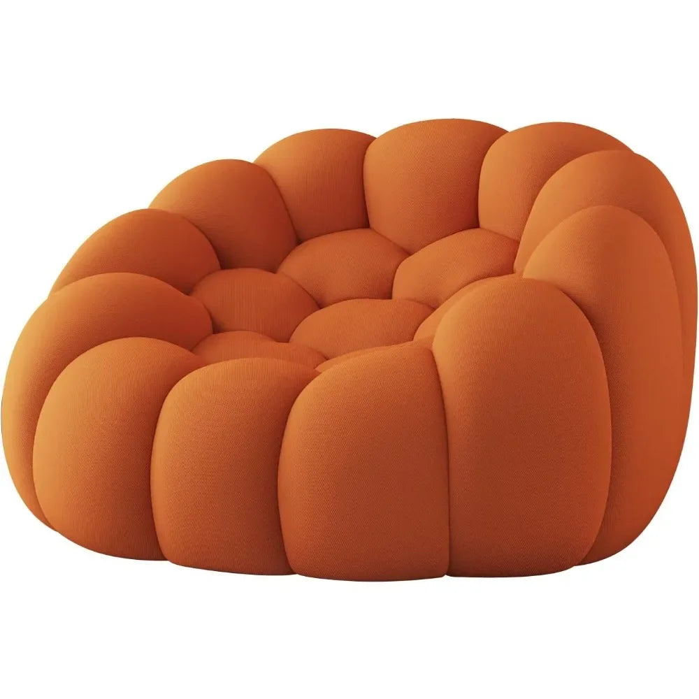 HAILEY Minimalist Modern Oversized Bubble Bean Lazy Floor Sofa – 47.24"