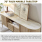 ROBERT Fluted Sideboard TV Stand with Storage  70" W