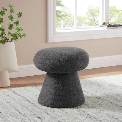 AUTUMN Mushroom Shape Round Footstool Ottoman -16.54 W