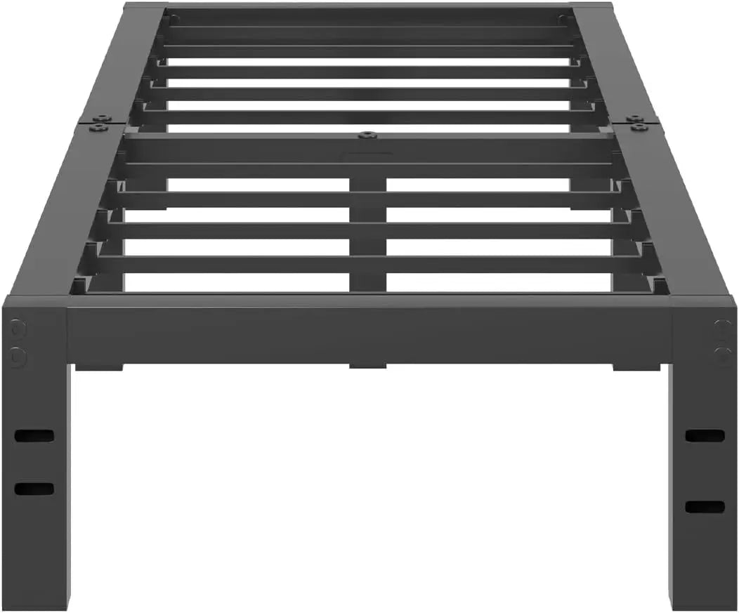 CLAIRE Modern 14-Inch Metal Platform Bed Frame - Queen Size