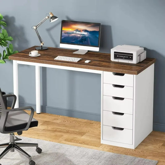 CHARLOTTE RustikMod Style Laptop Desk - Writing Table - 47.24" W