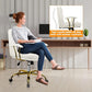 UNION Ergonomic Office Desk Chair with Arms and Wheels - 24.4" W