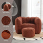 MARYAM Modern Tufted Chenille Bean Bag Sofa Chair – 36'' Wide