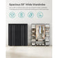 IZABELLA Modern Portable Fabric Closet Wardrobe | Clothes Storage Organizer